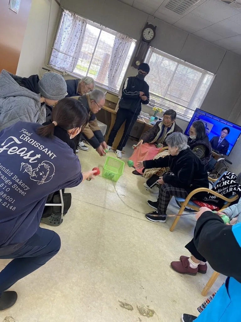 玉入れレク
かなやまの里デイサービス