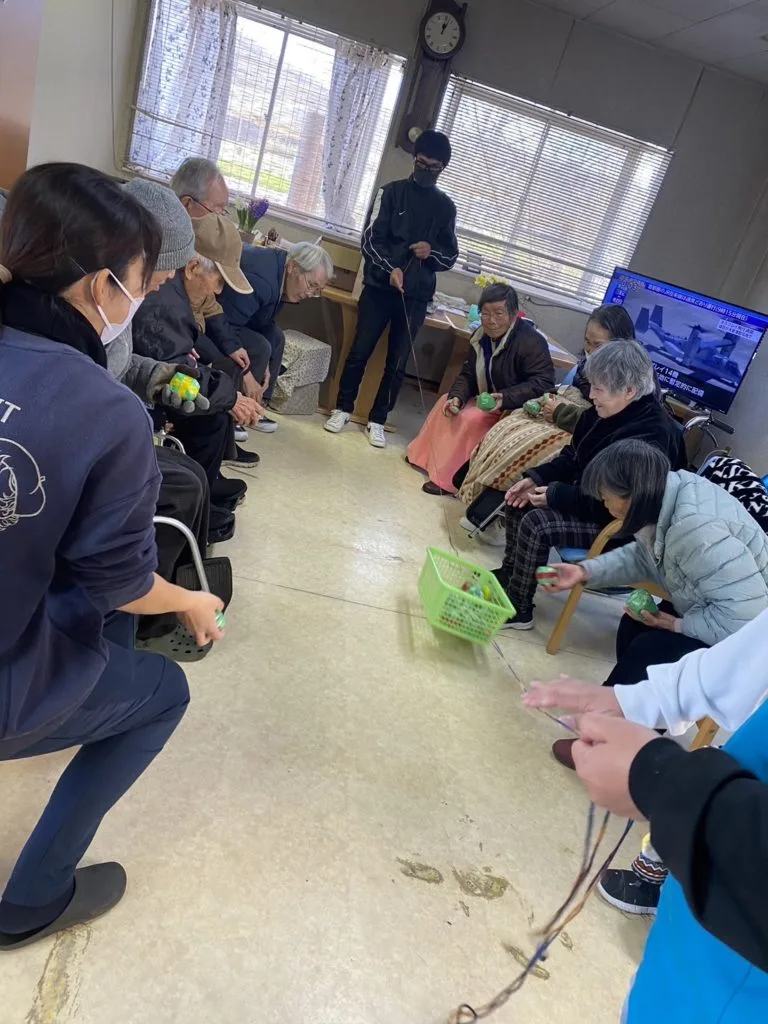 玉入れレク
かなやまの里デイサービス