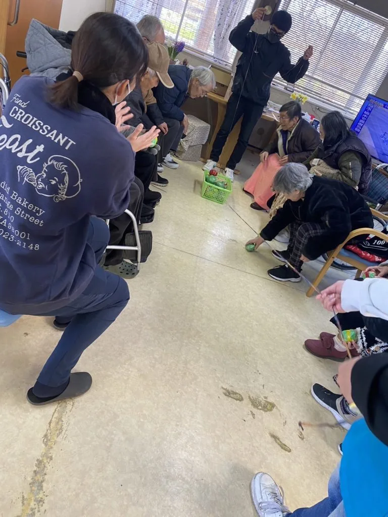 玉入れレク
かなやまの里デイサービス