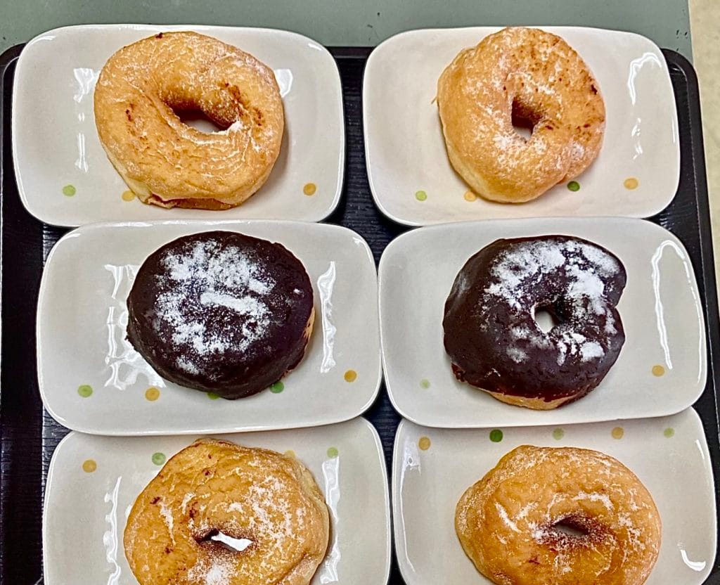 おやつのドーナッツ