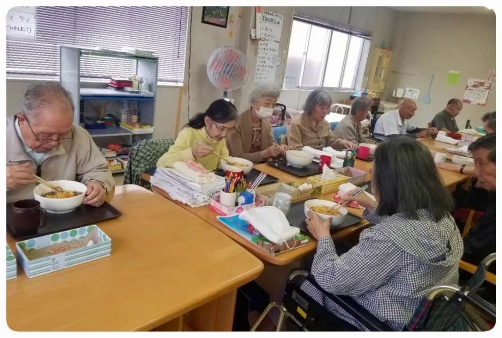 天ぷら蕎麦のお昼ごはん