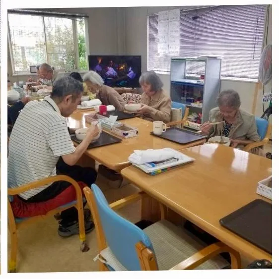 天ぷら蕎麦のお昼ごはん