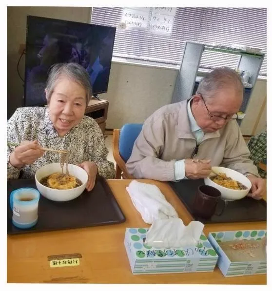 天ぷら蕎麦のお昼ごはん