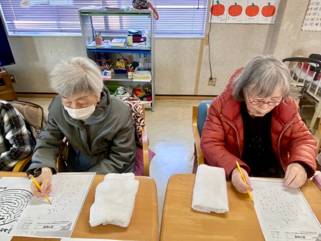 迷路や数字つなぎ脳トレ