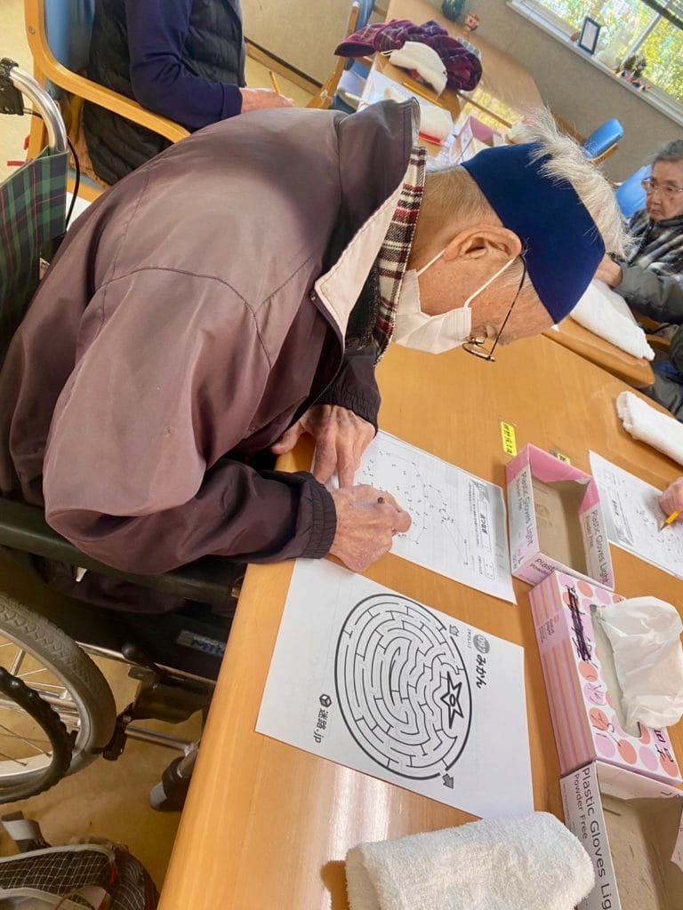 迷路や数字つなぎ脳トレ