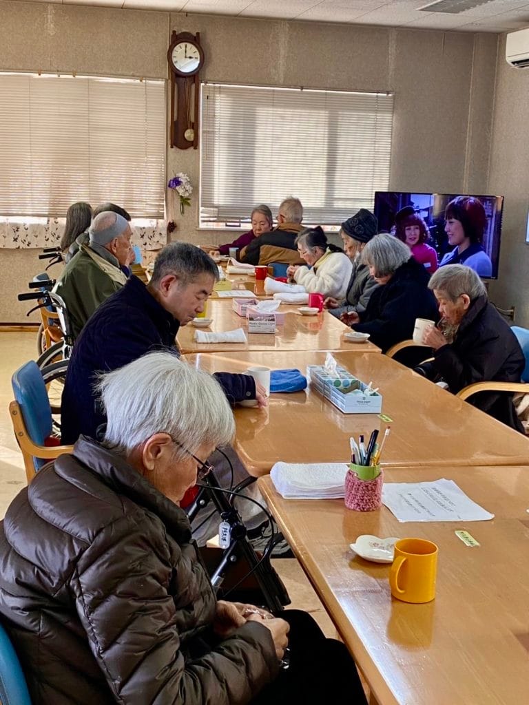 お饅頭の差し入れ