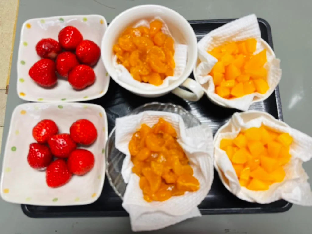 利用者さま手作りのクリスマスケーキ