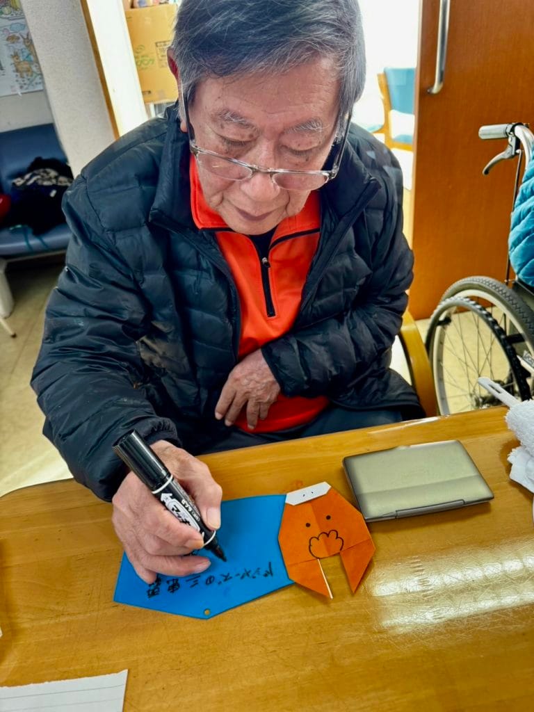 絵馬にメッセージ