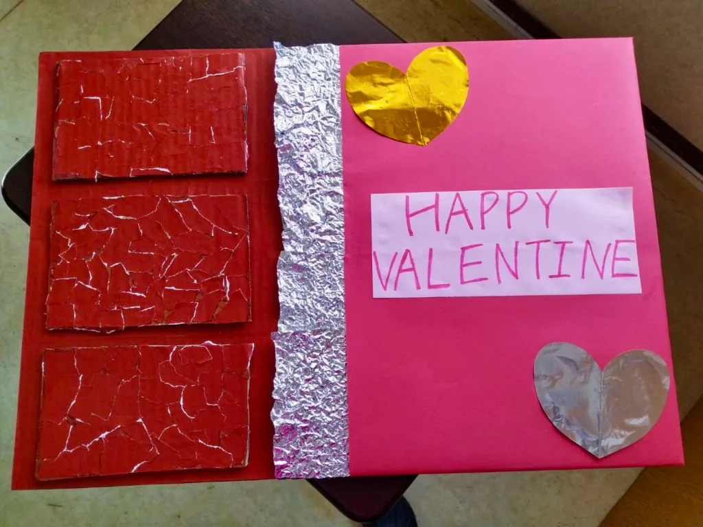 バレンタインデーのギフトカード