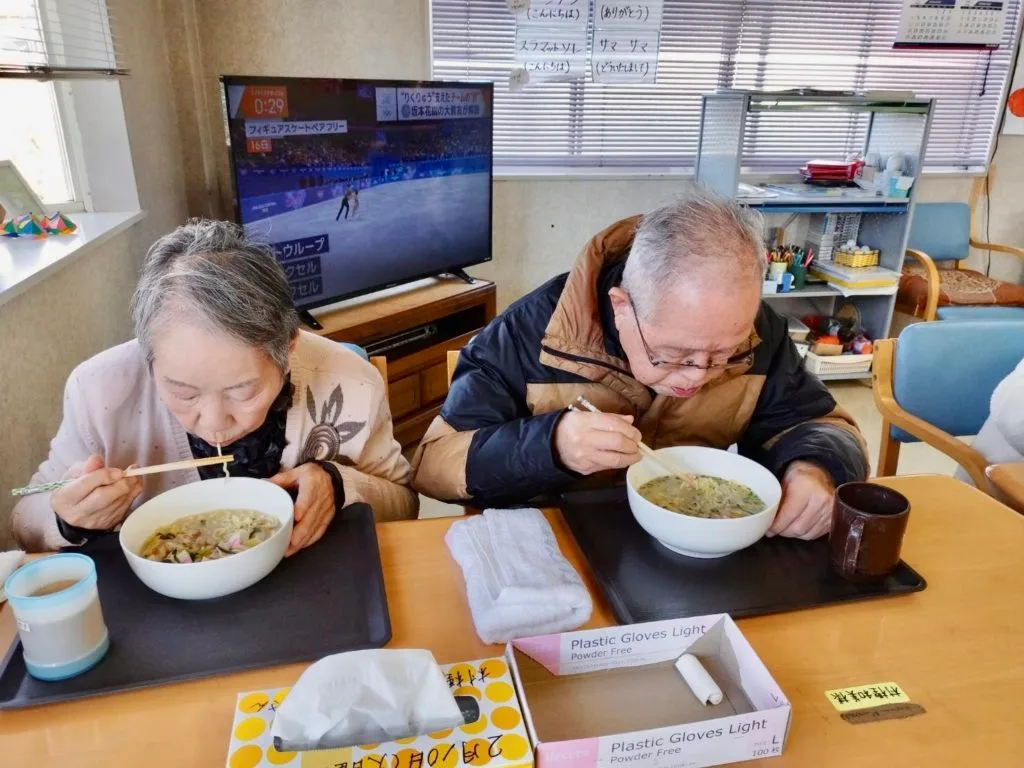 長崎ちゃんぽんのお昼ご飯